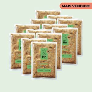 Kit com 12 - Suíno com Abobrinha
